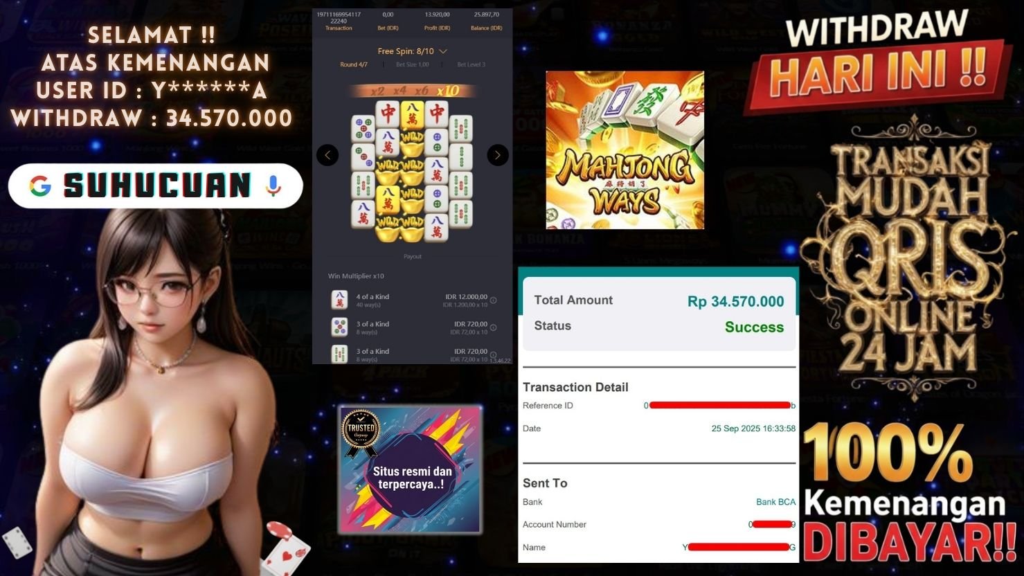 SUHUCUAN JACKPOT SLOT MAHJONG WAYS 2